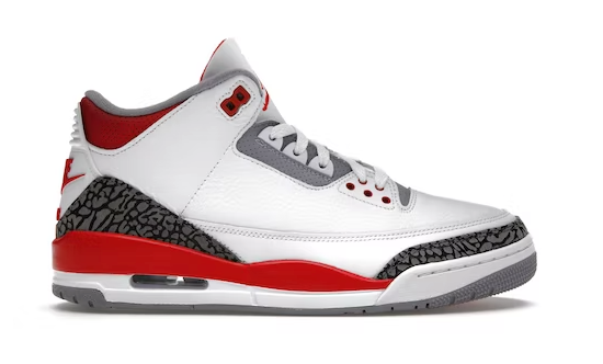 Jordan 3 Retro Fire Red (2022)
